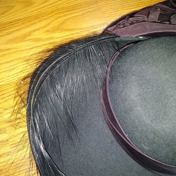Mr. Charles Black Wide 4" Brim Hat - Picture 7 of 7
